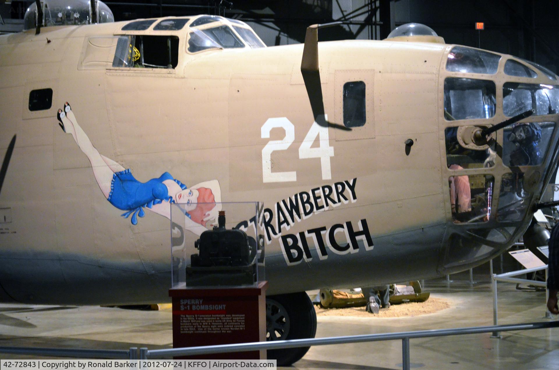 42-72843, 1942 Consolidated B-24D-160-CO Liberator C/N 2413, AF Museum