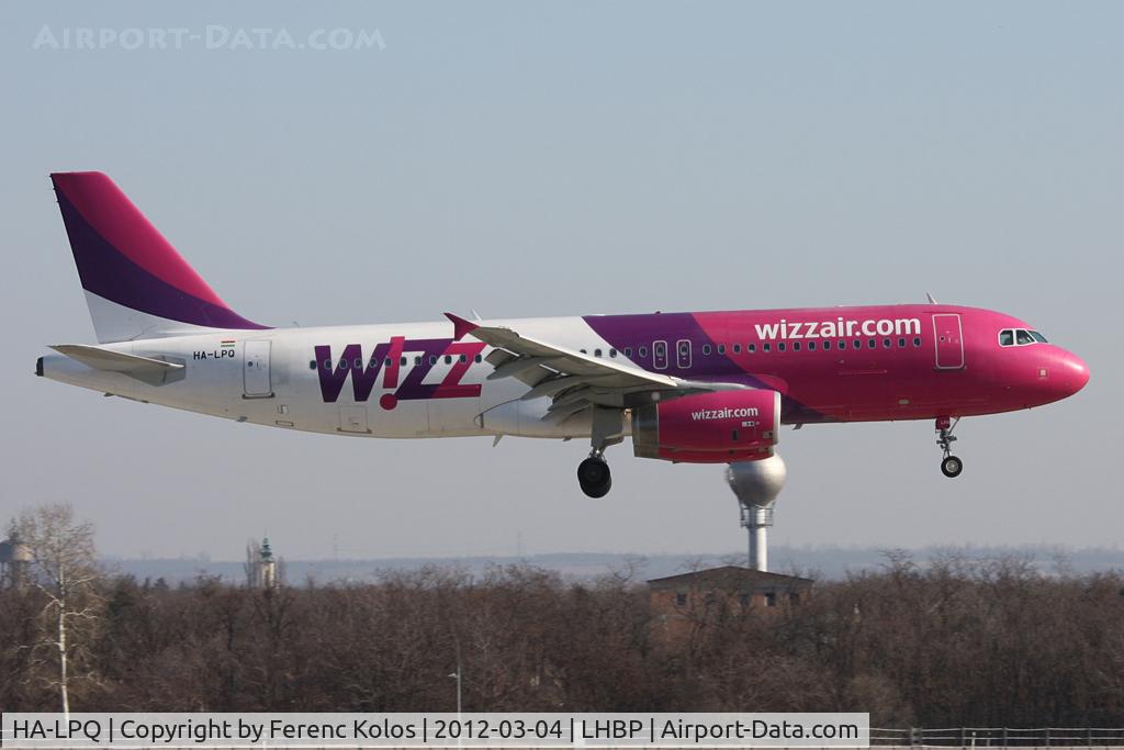 HA-LPQ, 2008 Airbus A320-232 C/N 3409, Ferihegy