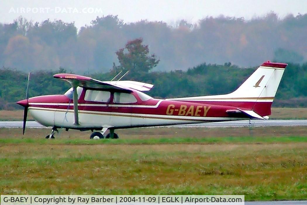 G-BAEY, 1972 Reims F172M Skyhawk Skyhawk C/N 0915, R/Cessna F.172M Skyhawk [0915] Blackbushe~G 09/11/2004