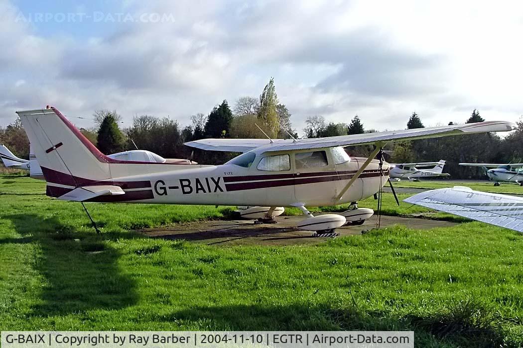 G-BAIX, 1973 Reims F172M Skyhawk Skyhawk C/N 0931, R/Cessna F.172M Skyhawk [0931] Elstree~G 10/11/2004