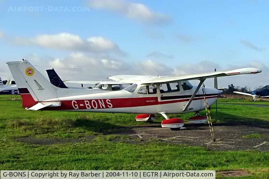 G-BONS, 1976 Cessna 172N C/N 172-68345, Cessna 172N Skyhawk [172-68345] Elstree~G 10/11/2004