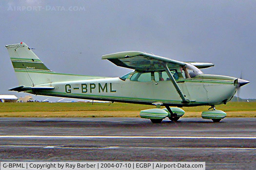 G-BPML, 1976 Cessna 172M C/N 172-67102, Cessna 172M Skyhawk [172-67102] Kemble~G 10/07/2004