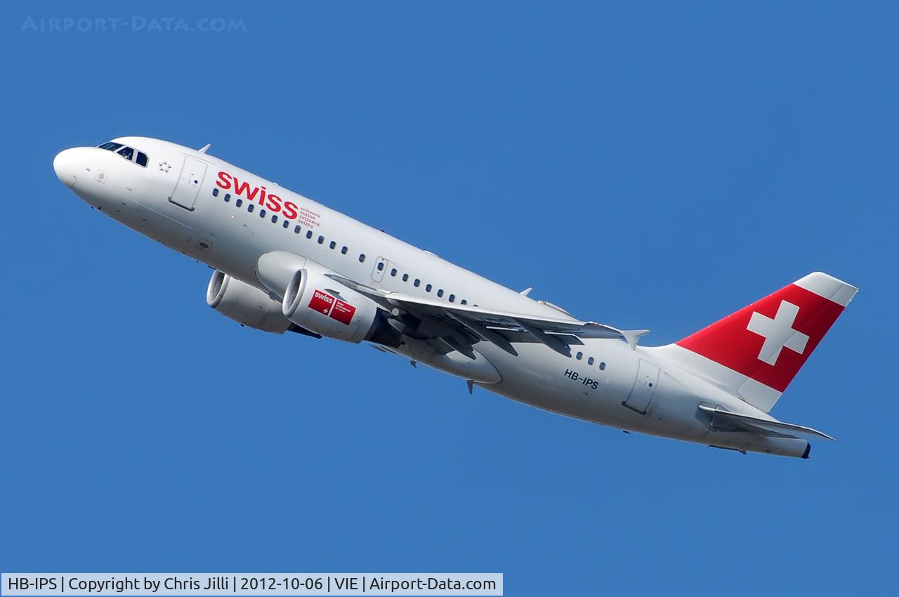 HB-IPS, 1997 Airbus A319-112 C/N 734, Swiss