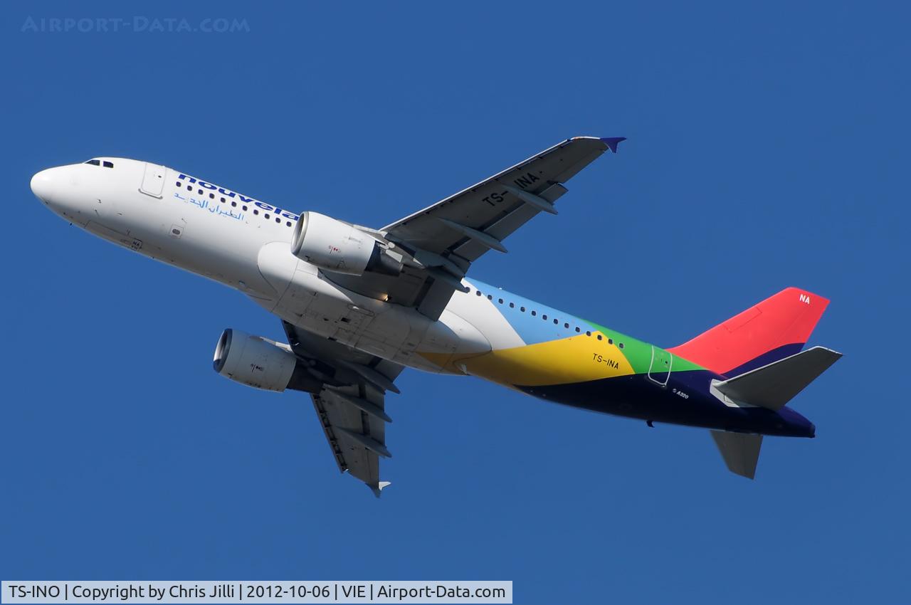 TS-INO, 2008 Airbus A320-214 C/N 3480, Nouvelair
