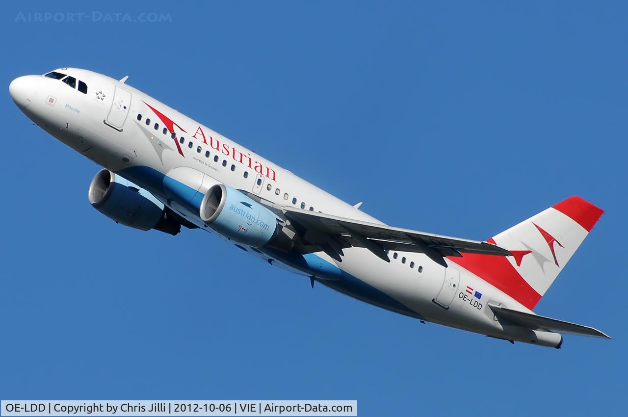 OE-LDD, 2005 Airbus A319-112 C/N 2416, Austrian Airlines