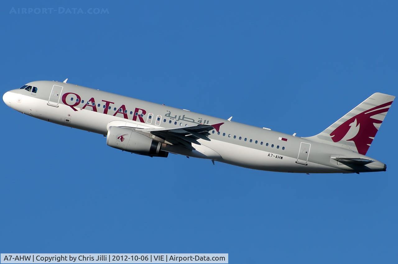 A7-AHW, 2012 Airbus A320-232 C/N 5217, Qatar Airways
