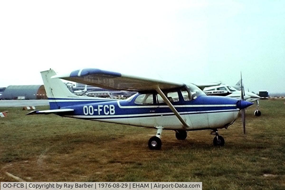 OO-FCB, 1973 Reims F172M Skyhawk Skyhawk C/N 0923, R/Cessna F.172M Skyhawk [0923] Schiphol~PH 29/08/1976