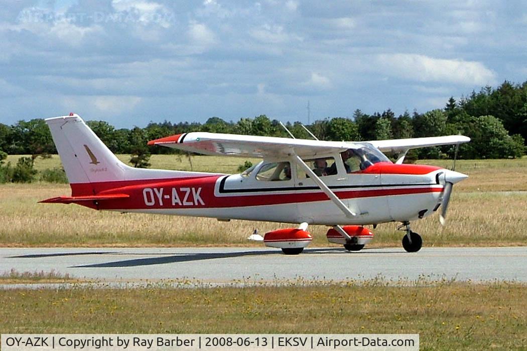 OY-AZK, 1973 Reims F172M Skyhawk C/N 1072, R/Cessna F.172M Skyhawk [1072] Skive~OY 13/06/2008