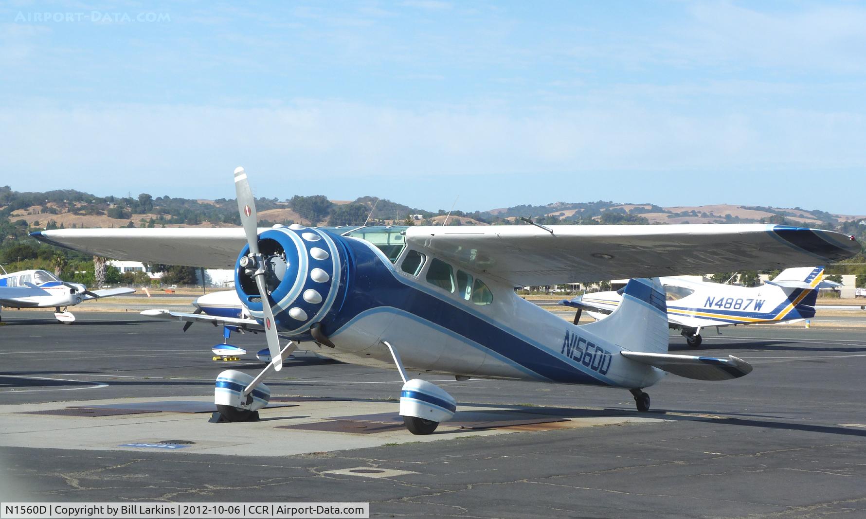 N1560D, 1952 Cessna 195A C/N 7782, Resident