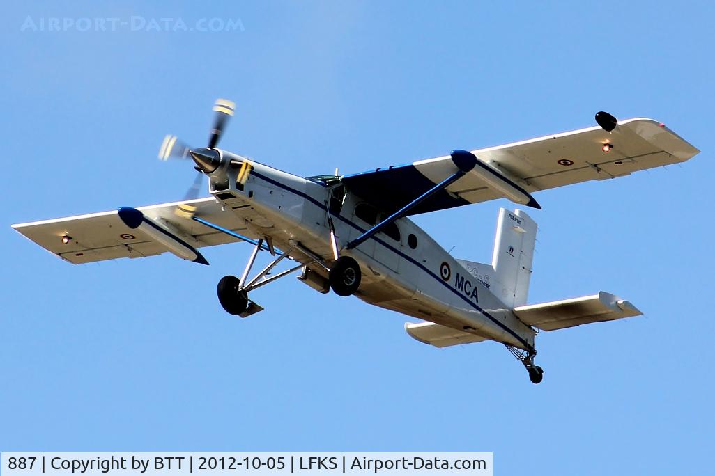 887, Pilatus PC-6/B2-H4 Turbo Porter C/N 887, Takeoff Rwy 18 during Franco-Saudi exercice 