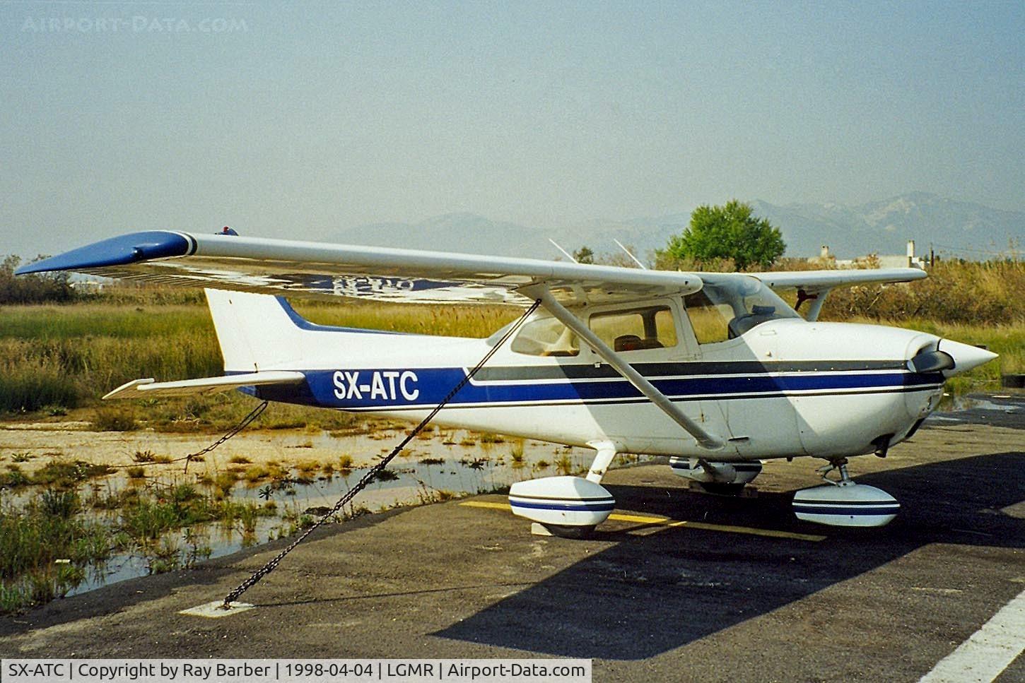 SX-ATC, 1976 Reims F172M Skyhawk Skyhawk C/N 1491, R/Cessna F.172M Skyhawk [1491] Marathon~SX 04/04/1998