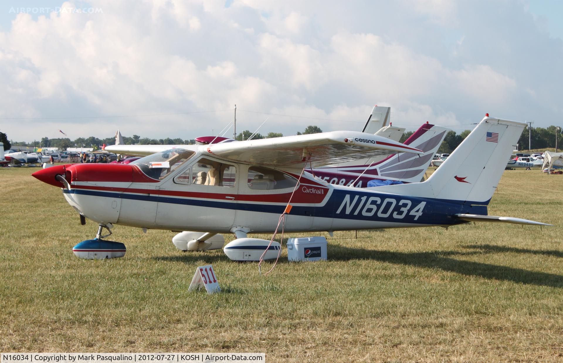 N16034, 1976 Cessna 177B Cardinal C/N 17702481, Cessna 177B