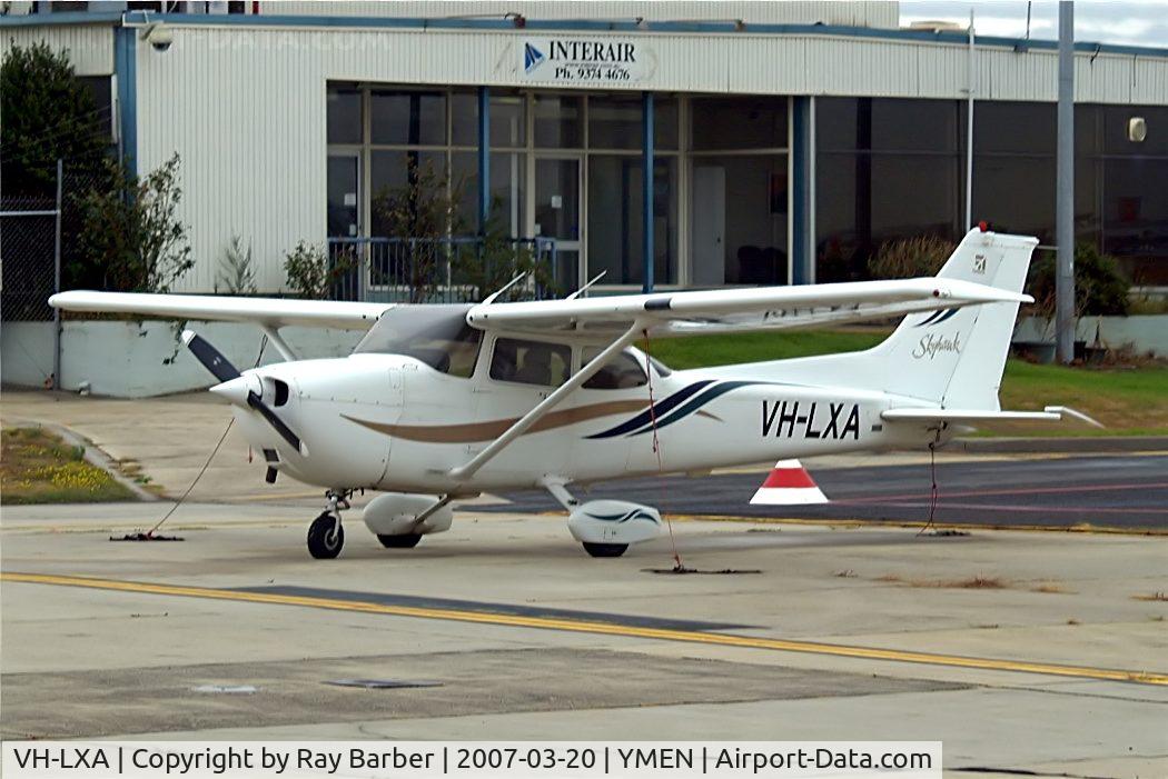 VH-LXA, 2000 Cessna 172R C/N 17280906, Cessna 172R Skyhawk [172-80906] Essendon~VH 20/03/2007