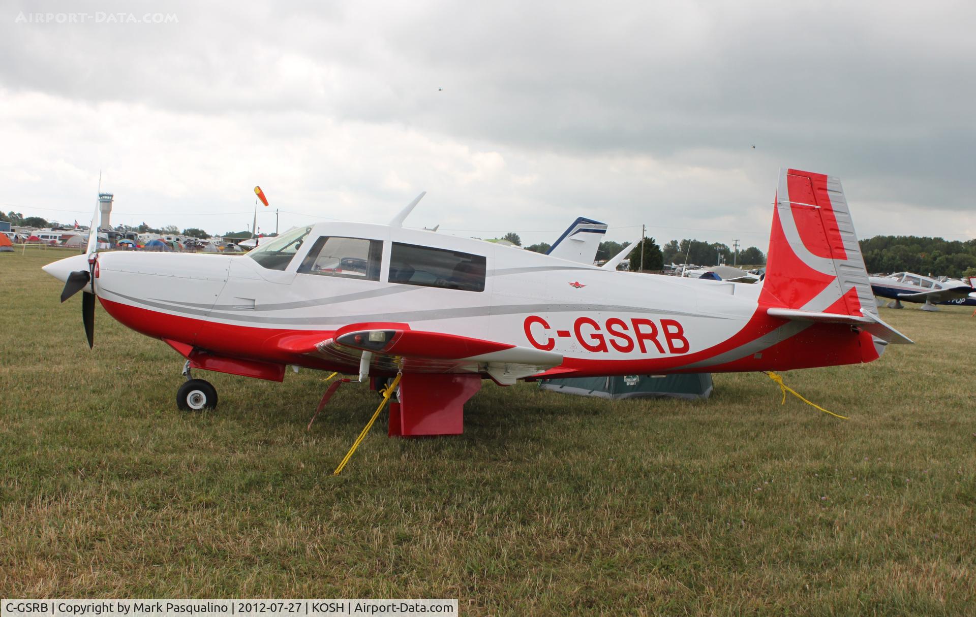 C-GSRB, 1983 Mooney M20K C/N 25-0772, Mooney M20K