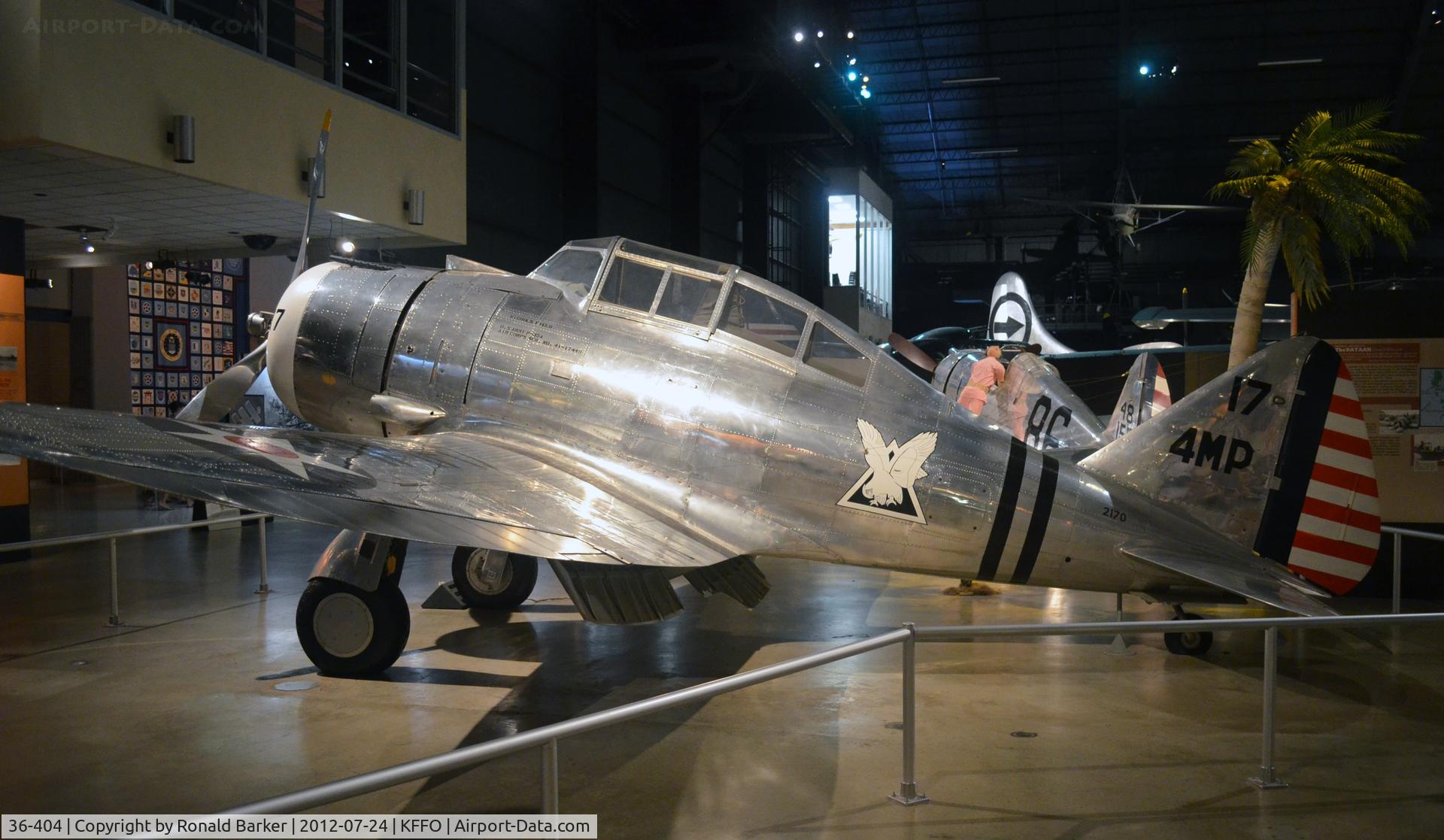 36-404, 1936 Seversky P-35 C/N 95, AF Museum