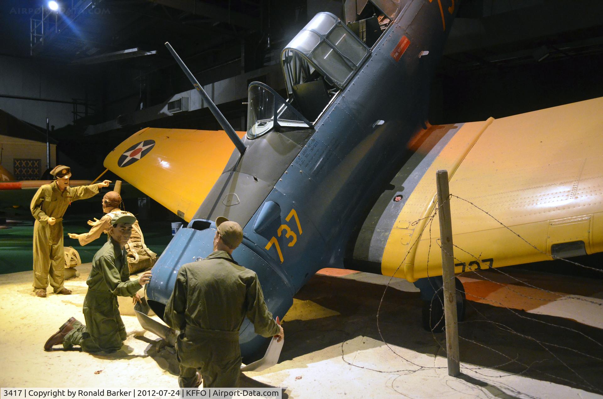 3417, North American NA-64 Yale C/N 64-2168, AF Museum BT-14