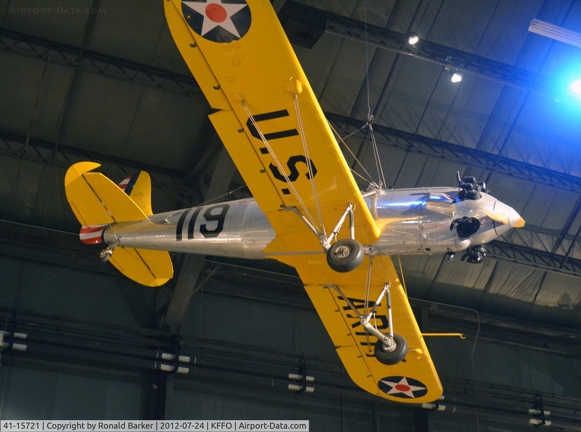 41-15721, 1942 Ryan PT-22C Recruit (ST3KR) C/N 1750, AF Museum