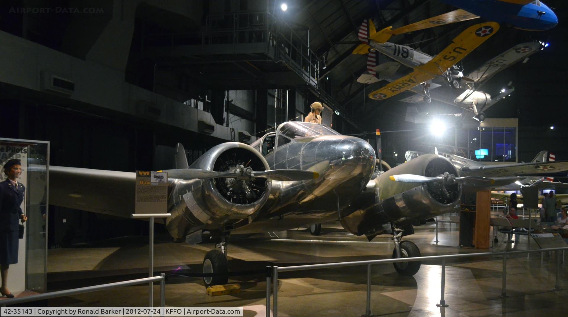 42-35143, 1942 Beech AT-10-GF C/N n/a, AF Museum