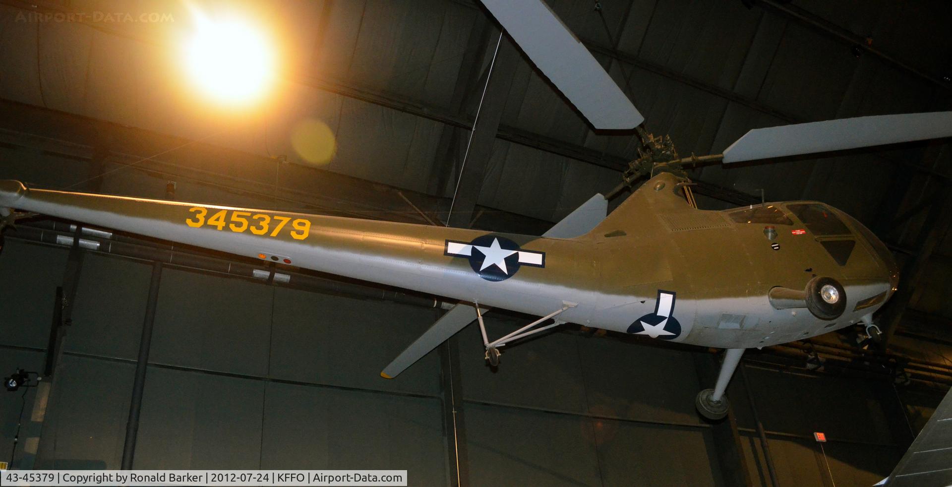 43-45379, 1944 Sikorsky R-6A Hoverfly C/N Not found 43-45379, AF Museum