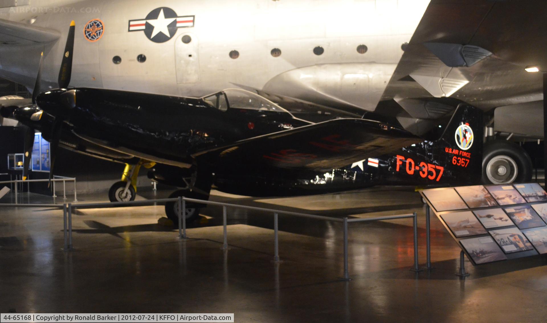 44-65168, 1944 North American P-82B Twin Mustang C/N 123-43754, AF Museum