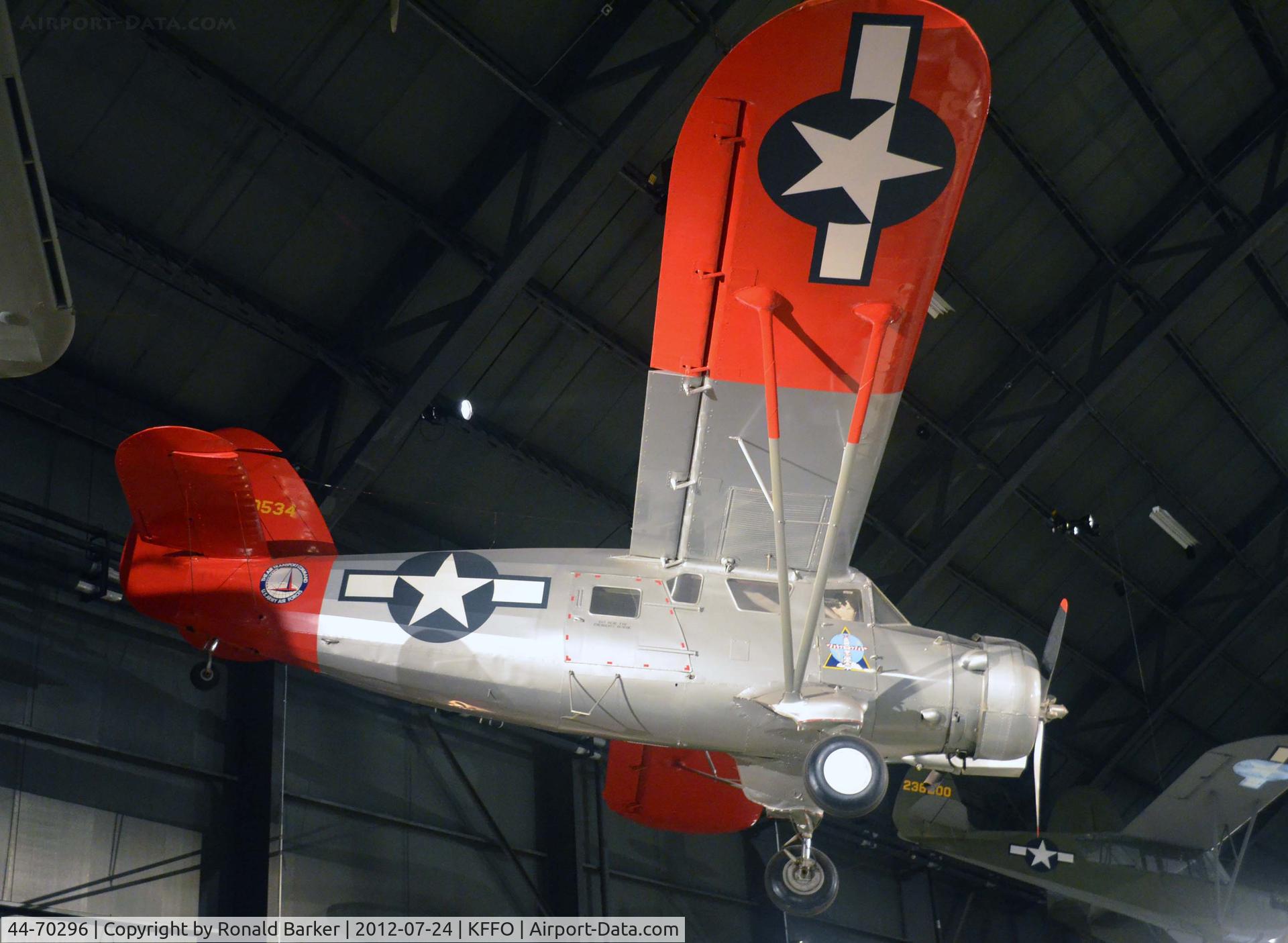 44-70296, 1944 Noorduyn UC-64A Norseman C/N 561, AF Museum  as 44-70534