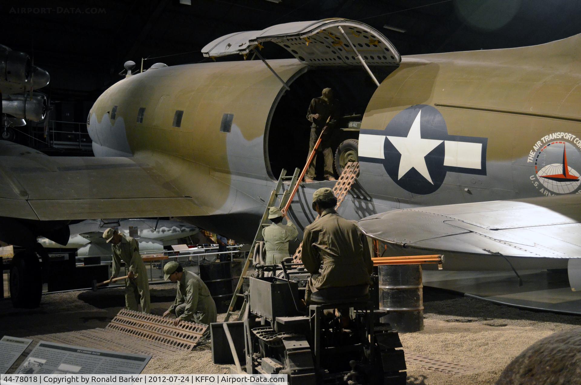 44-78018, 1944 Curtiss C-46D-15-CU Commando C/N 33414, AF Museum