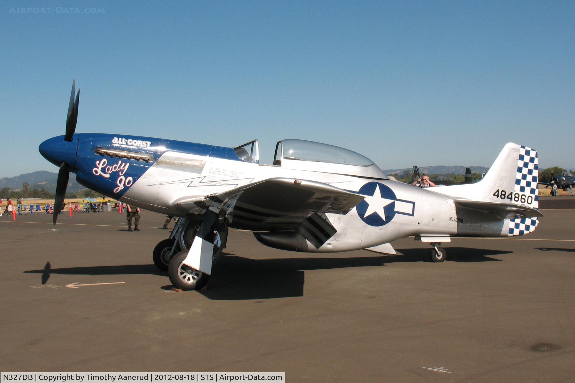 N327DB, 1944 North American P-51D Mustang C/N 44-84860, 1944 North American/hinton P-51D, c/n: 44-84860