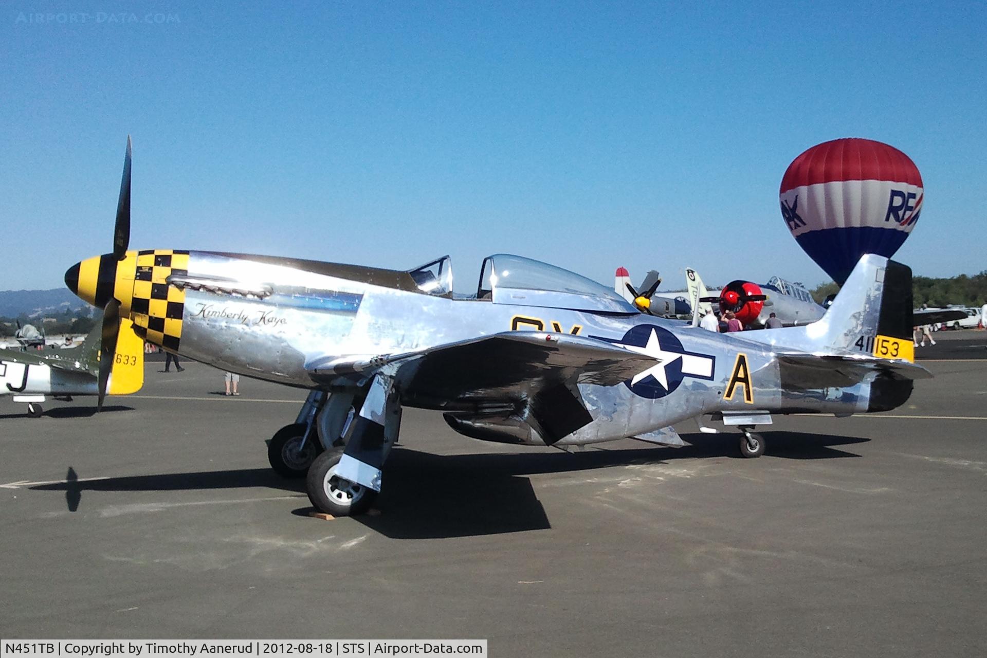 N451TB, 1944 North American F-51D Mustang C/N 44-11153, 1944 North American F-51D, c/n: 44-11153