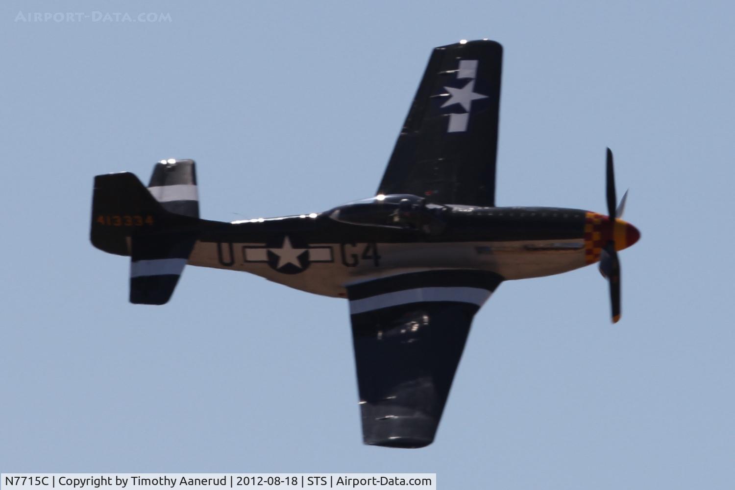N7715C, 1944 North American P-51D C/N 44-84961A (124-44817), 1944 North American F-51D, c/n: 44-84961A