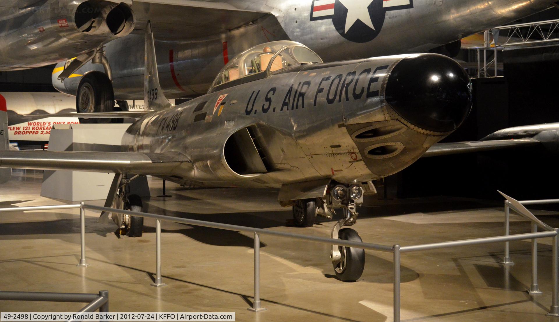 49-2498, 1949 Lockheed F-94A-5-LO Starfire C/N 780-7020, AF Museum