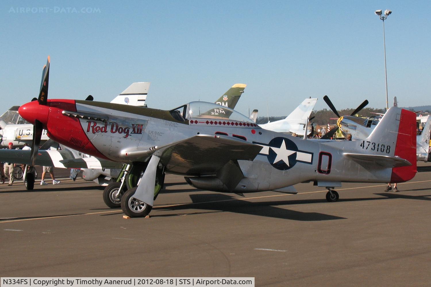 N334FS, 1944 North American P-51D Mustang C/N 122-39366 (44-72907), 1944 North American/aero Classics P-51D, c/n: 44-72907