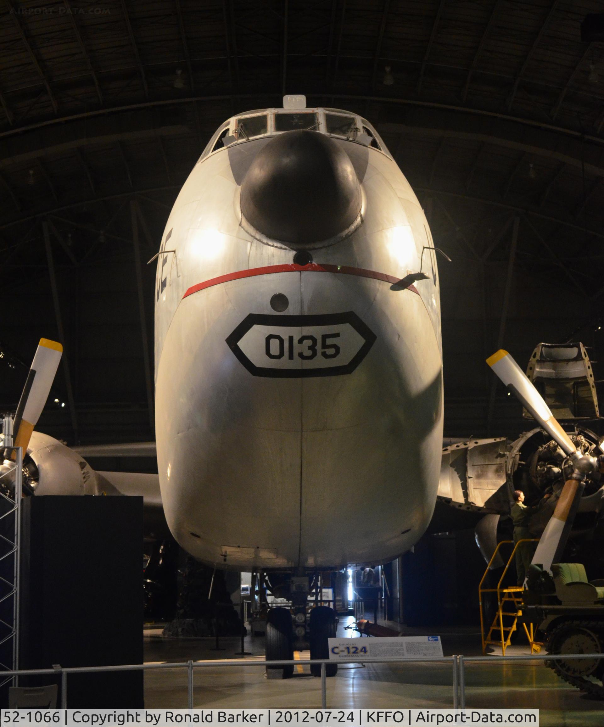 52-1066, 1951 Douglas C-124A-DL Globemaster II C/N 43975, AF Museum shown as 51-0135