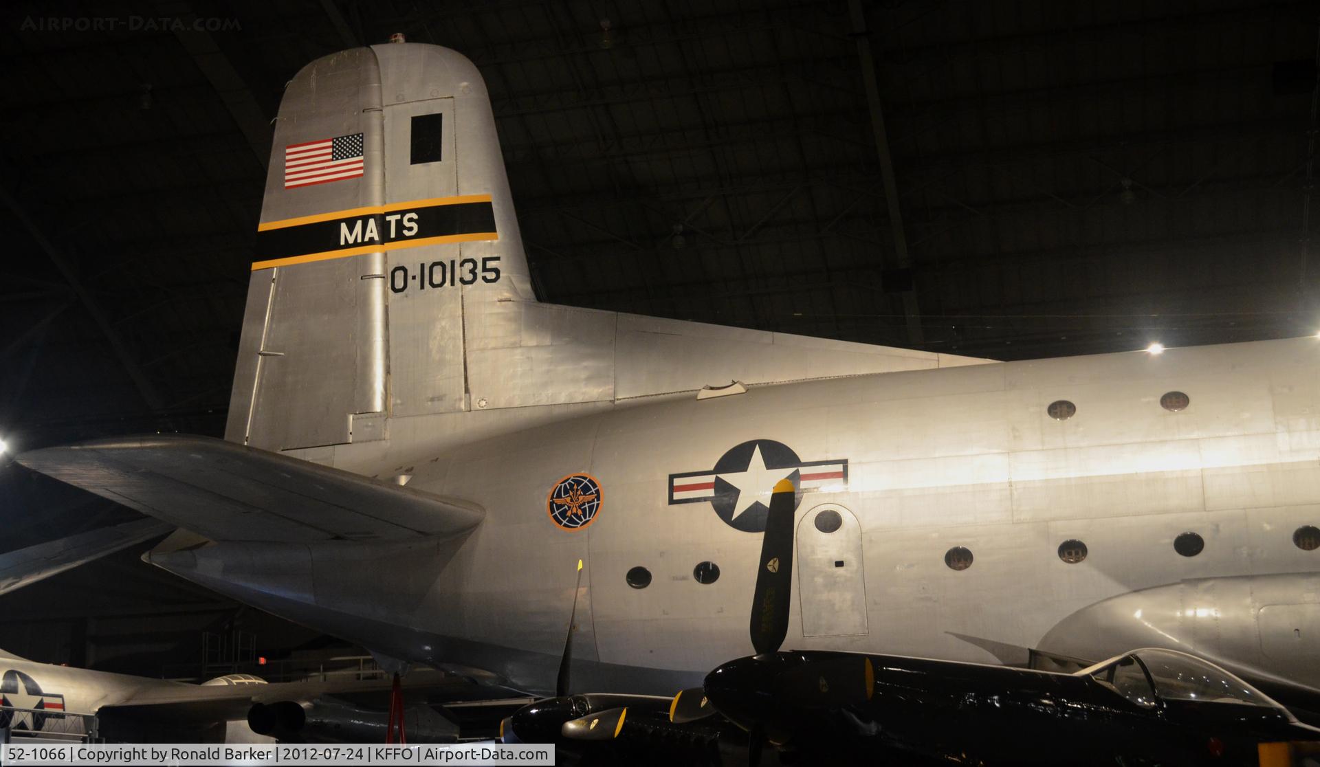 52-1066, 1951 Douglas C-124A-DL Globemaster II C/N 43975, AF Museum shown as 51-0135