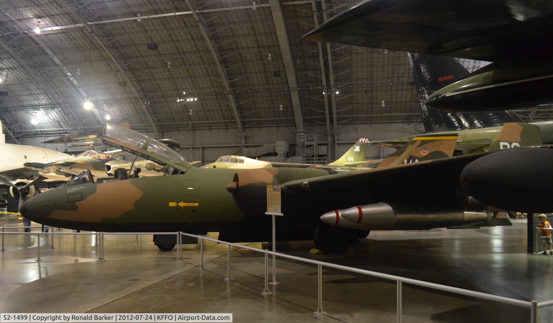 52-1499, 1952 Martin EB-57B Canberra C/N 082, AF Museum