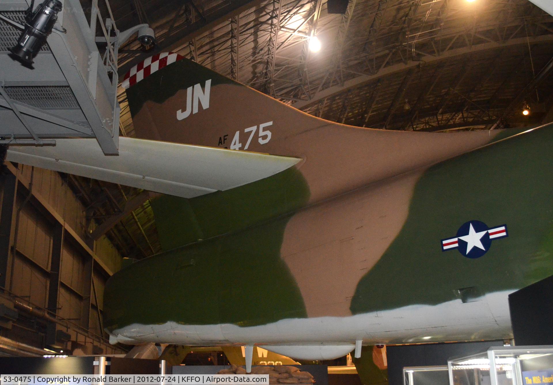 53-0475, 1953 Douglas RB-66D-DL Destroyer C/N 44356, AF Museum