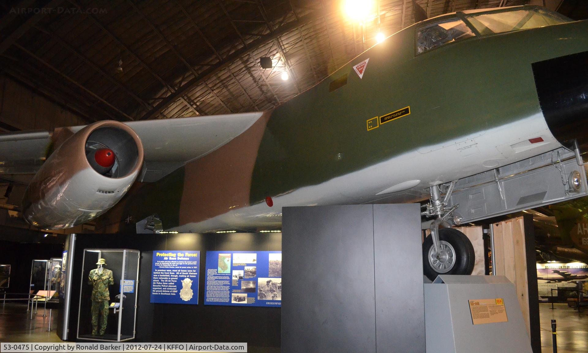 53-0475, 1953 Douglas RB-66D-DL Destroyer C/N 44356, AF Museum