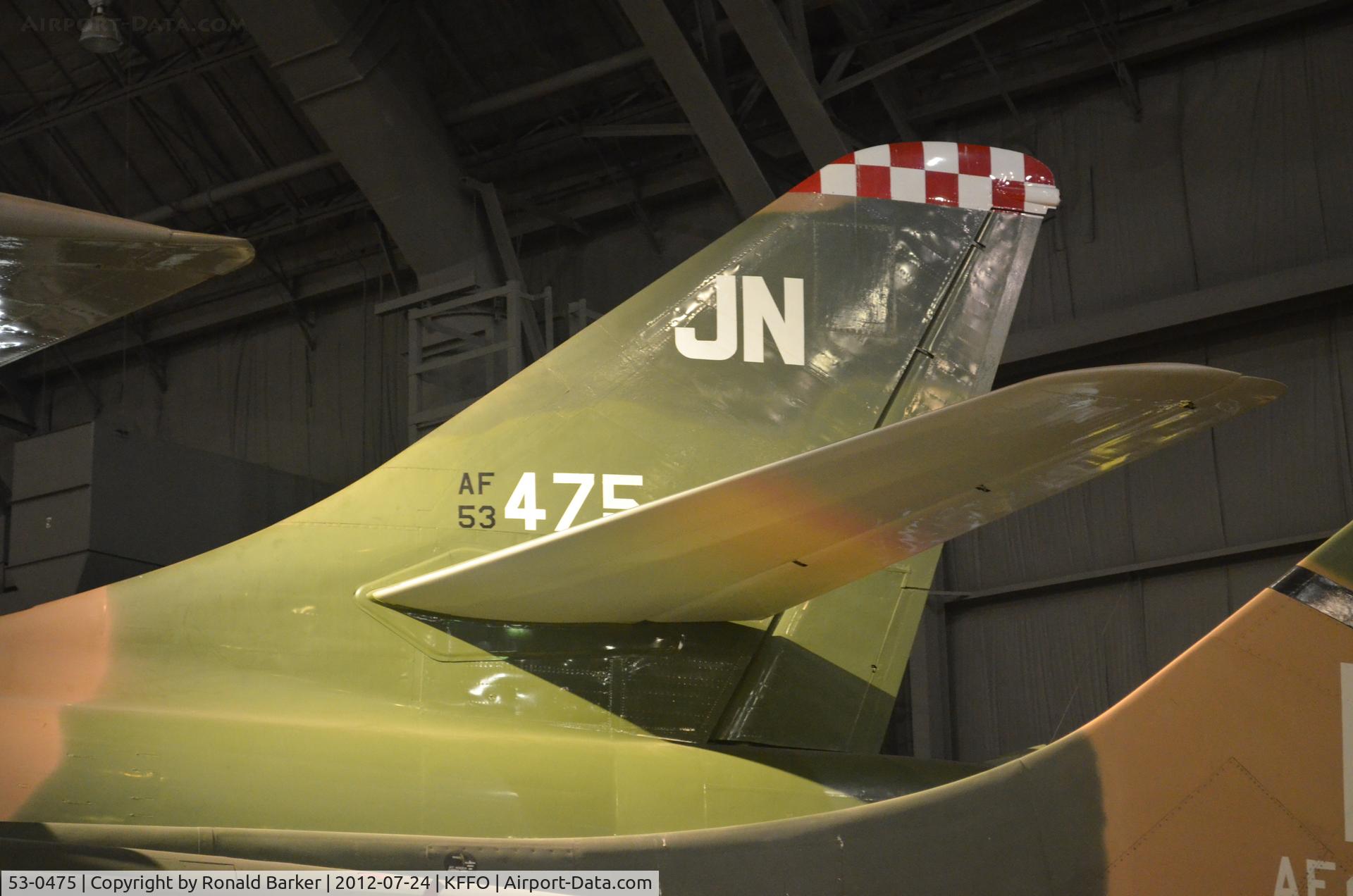 53-0475, 1953 Douglas RB-66D-DL Destroyer C/N 44356, AF Museum