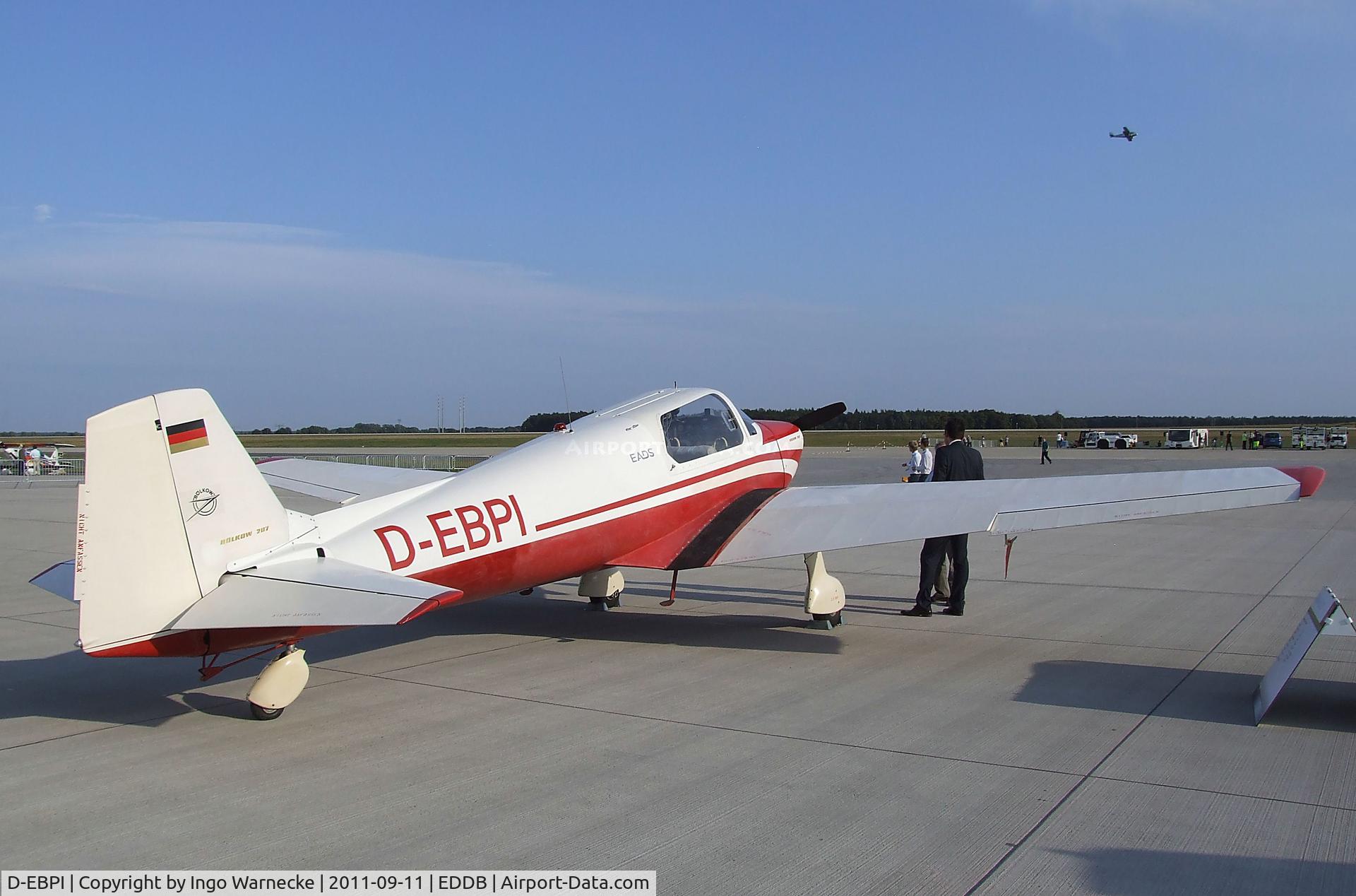 D-EBPI, 1962 Bolkow Bo-207 C/N 237, Bölkow Bo 207 at ILA 2012, Berlin