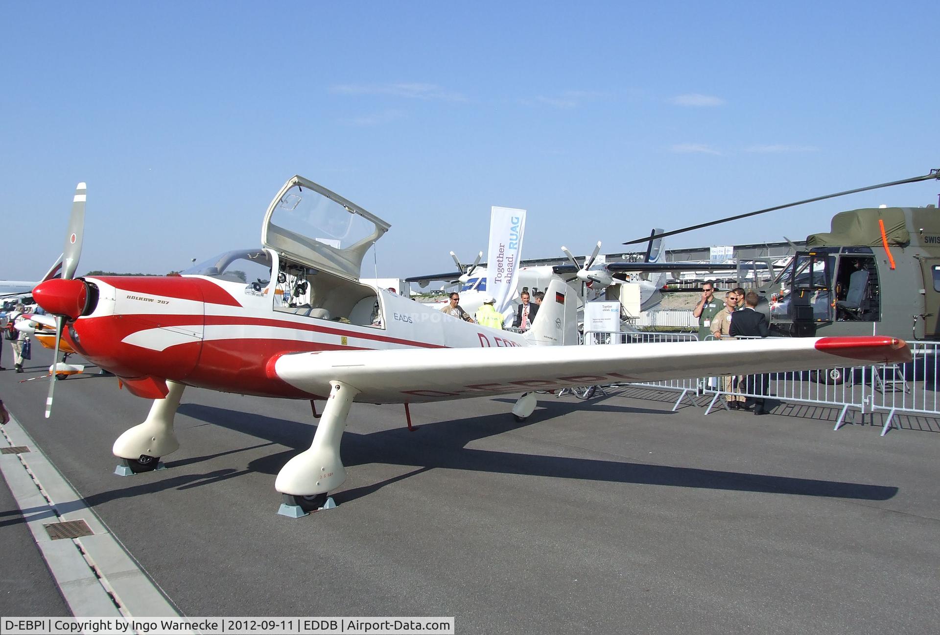 D-EBPI, 1962 Bolkow Bo-207 C/N 237, Bölkow Bo 207 at ILA 2012, Berlin