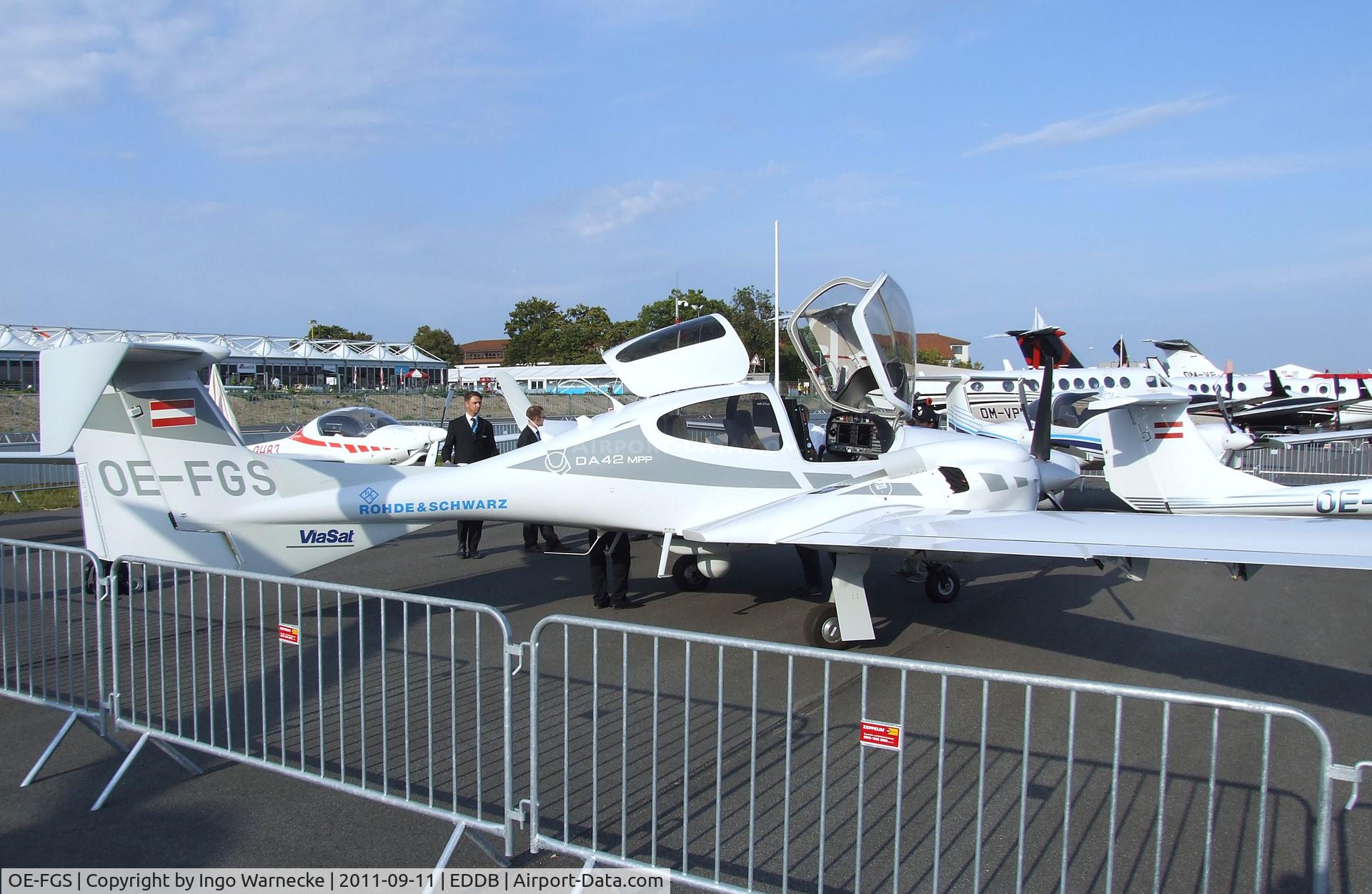 OE-FGS, 2011 Diamond DA-42M-NG Twin Star C/N 42.MN018, Diamond DA-42M-NG MPP (Multi-Purpose Platform) at ILA 2012, Berlin