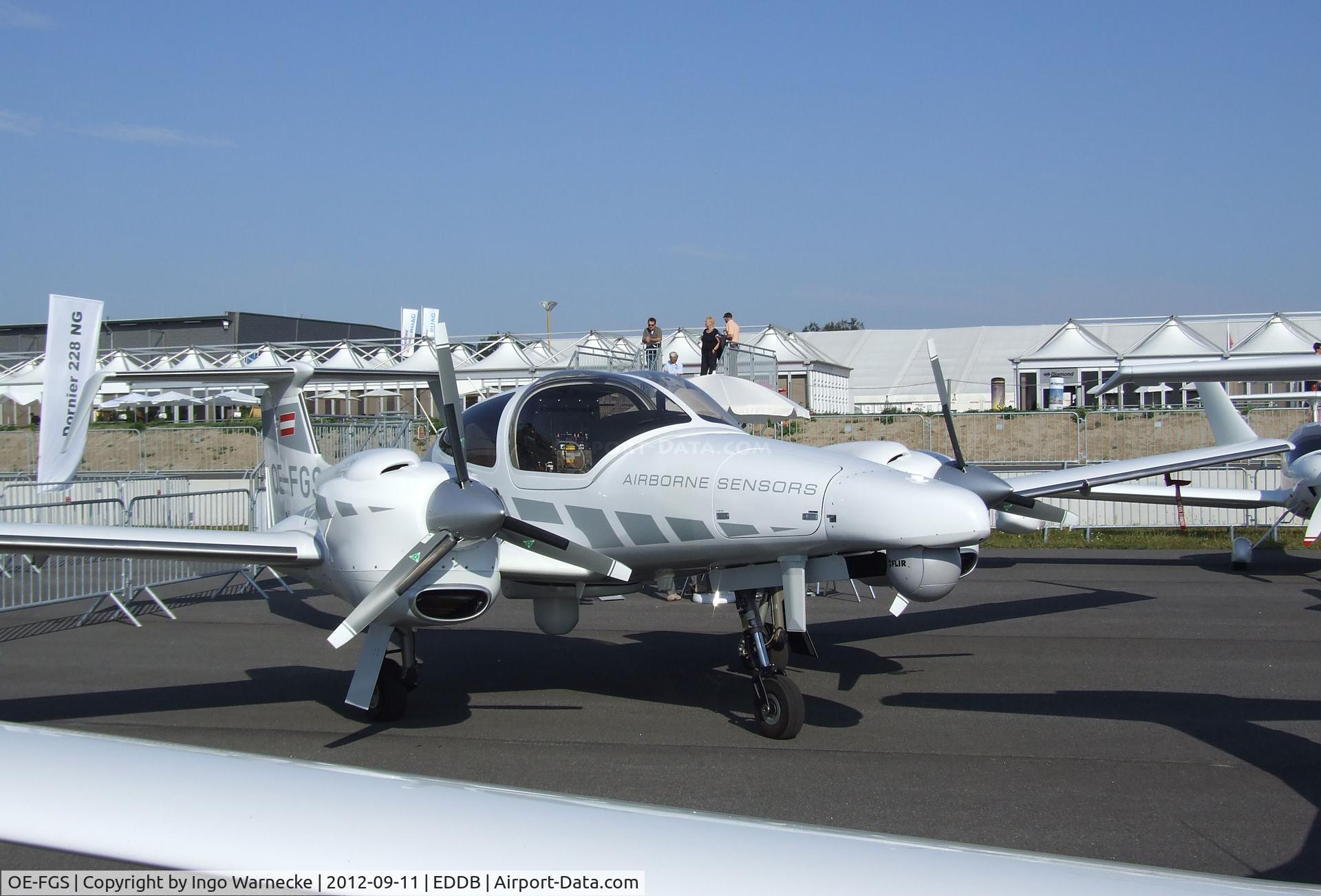 OE-FGS, 2011 Diamond DA-42M-NG Twin Star C/N 42.MN018, Diamond DA-42M-NG MPP (Multi-Purpose Platform) at ILA 2012, Berlin