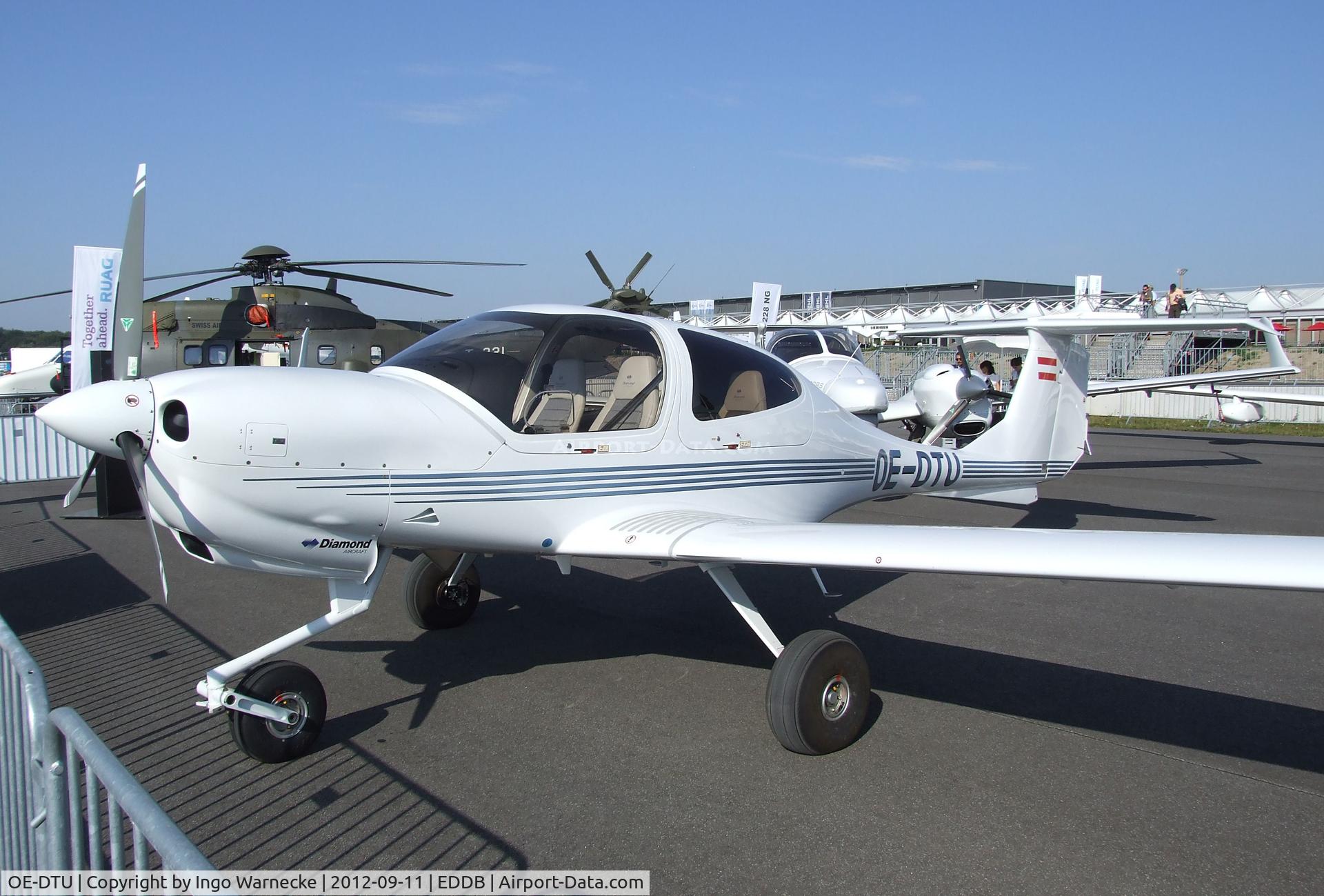 OE-DTU, Diamond DA-40NG Diamond Star C/N 40.N039, Diamond DA-40 NG Diamond Star at ILA 2012, Berlin