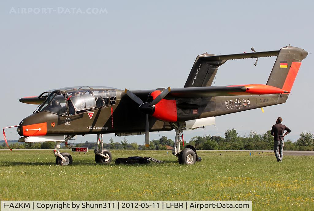 F-AZKM, 1971 North American OV-10B Bronco C/N 338-9 (305-65), Participant of the AirExpo Airshow 2012