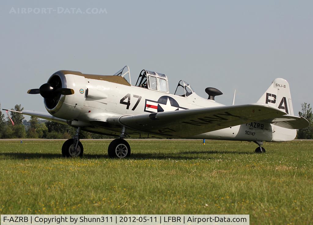 F-AZRB, North American SNJ-5 Texan Texan C/N 88-17955, Participant of the AirExpo Airshow 2012