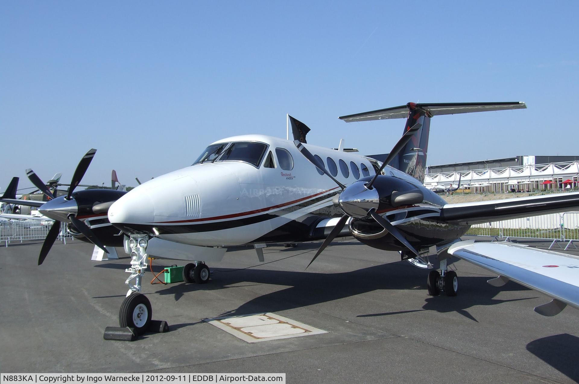 N883KA, 2012 Hawker Beechcraft 200GT King Air C/N BY-143, Hawker Beechcraft King Air 200GT at ILA 2012, Berlin