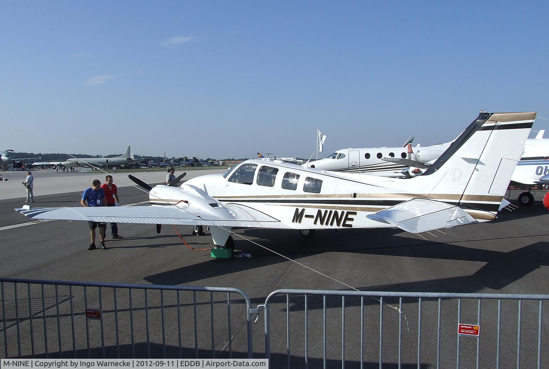 M-NINE, 2007 Beechcraft G58 C/N TH-2203, Beechcraft 58G Baron at ILA 2012, Berlin