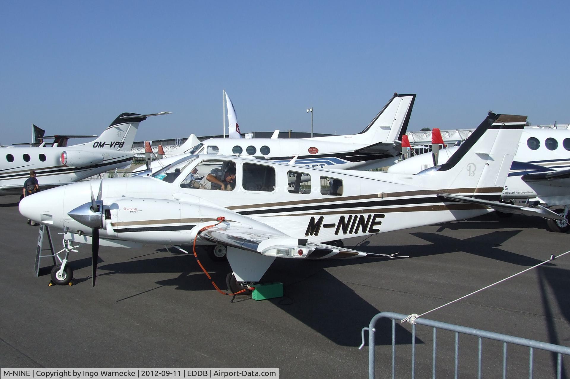 M-NINE, 2007 Beechcraft G58 C/N TH-2203, Beechcraft 58G Baron at ILA 2012, Berlin