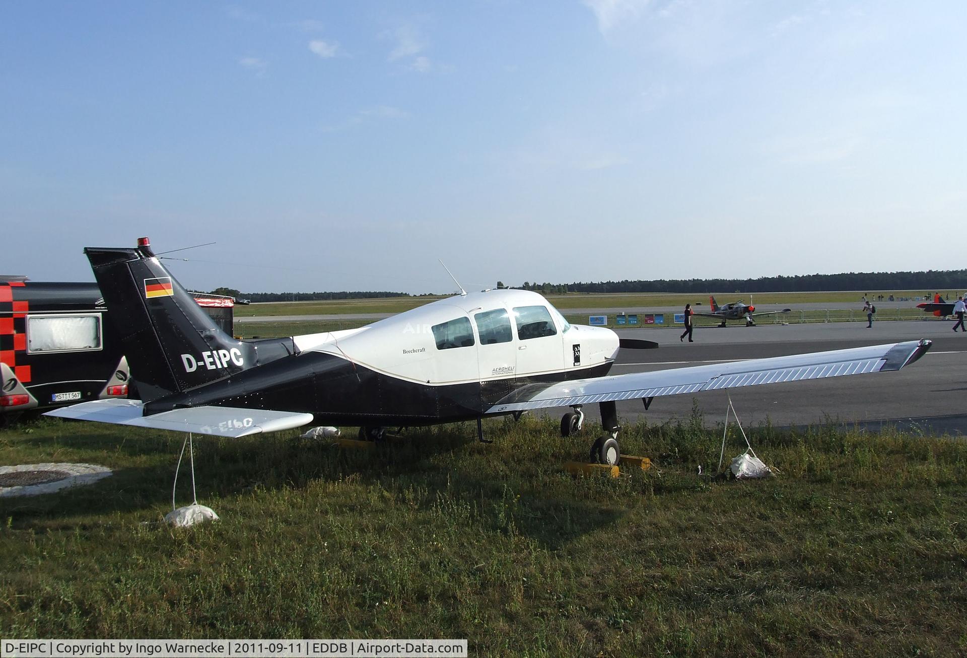 D-EIPC, Beech C23 Sundowner 180 Sundowner 180 C/N M-1835, Beechcraft C23 Sundowner 180 at the ILA 2012, Berlin