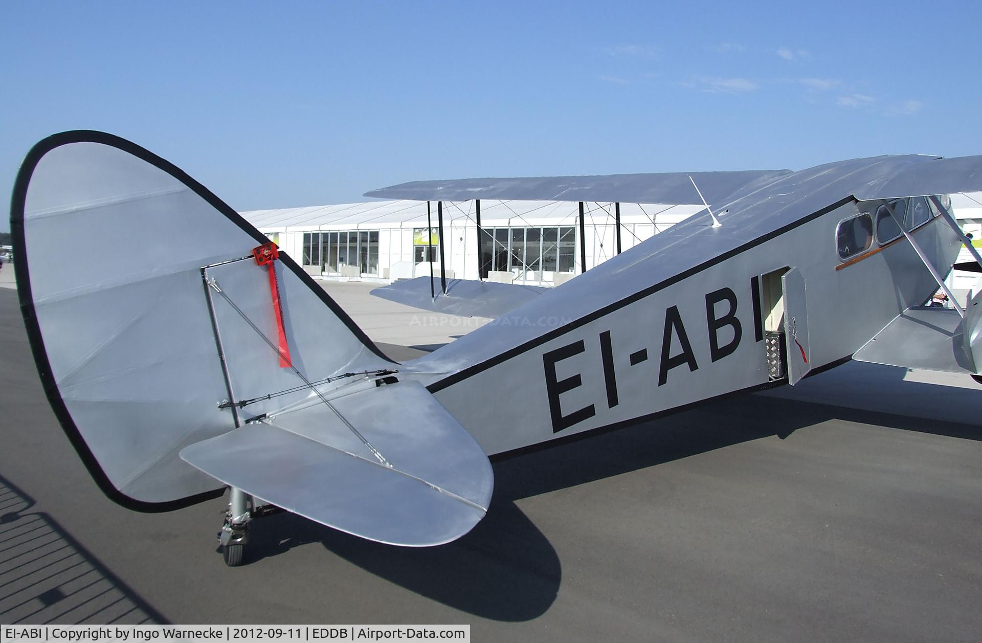 EI-ABI, 1936 De Havilland DH-84 Dragon 2 C/N 6105, De Havilland D.H.84 Dragon at the ILA 2012, Berlin