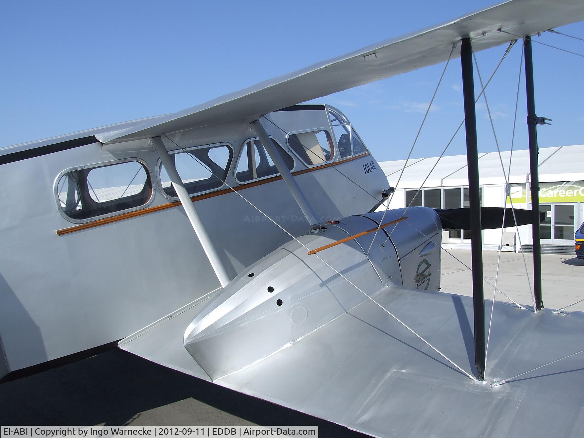 EI-ABI, 1936 De Havilland DH-84 Dragon 2 C/N 6105, De Havilland D.H.84 Dragon at the ILA 2012, Berlin
